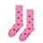 HEART SOCK. - PINK 3300